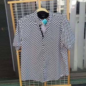 Checkered Button down